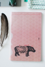 Exercise book. Toffe Madammen. Hippo SOLD OUT